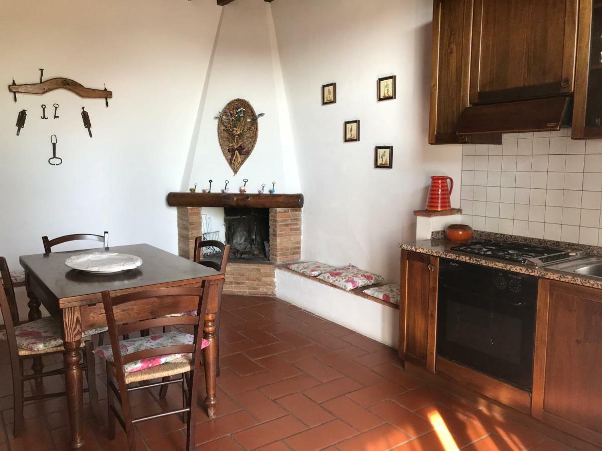 Ferienwohnung La Casina Rosella Montaione Exterior foto